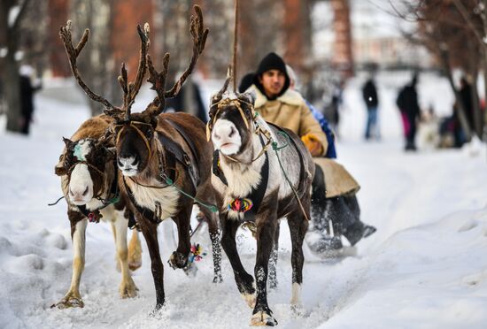 Russia Snow Riding