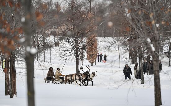 Russia Snow Riding