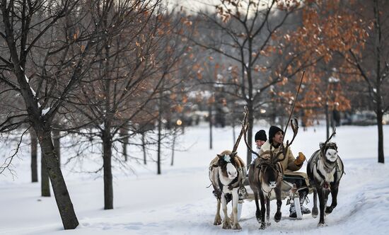 Russia Snow Riding