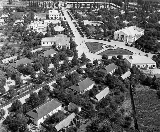 Krasnoarmeysky state farm's village
