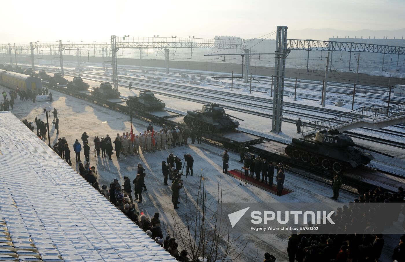 Russia T-34 Tanks 