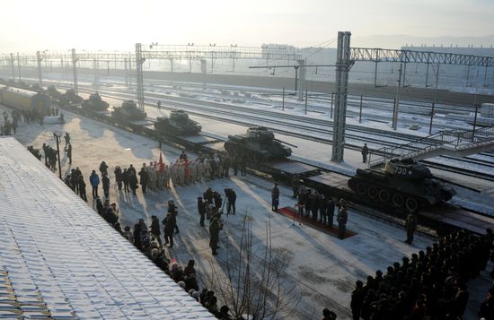 Russia T-34 Tanks 