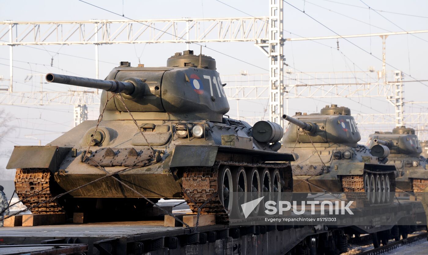 Russia T-34 Tanks