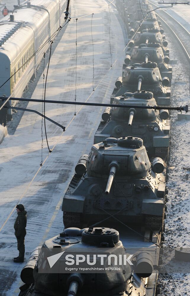 Russia T-34 Tanks 