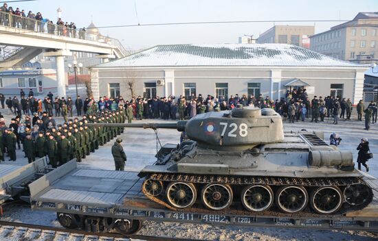 Russia T-34 Tanks 