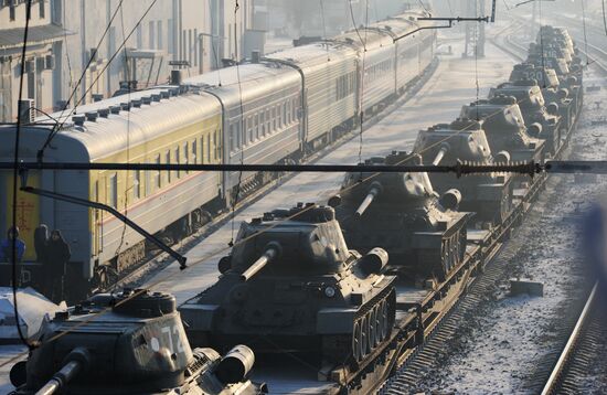 Russia T-34 Tanks 