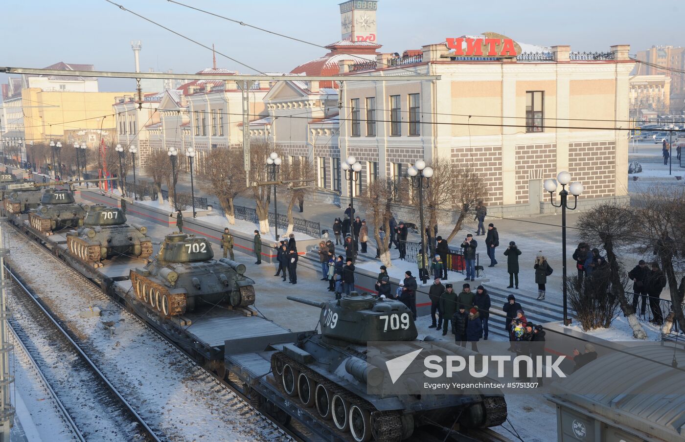 Russia T-34 Tanks 