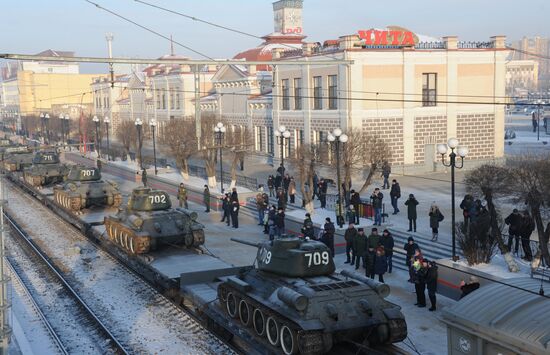 Russia T-34 Tanks 
