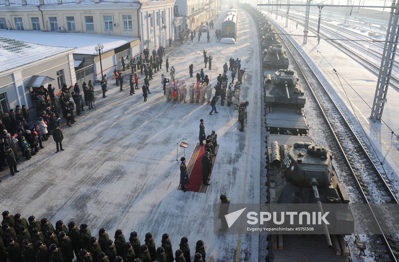 Russia T-34 Tanks 