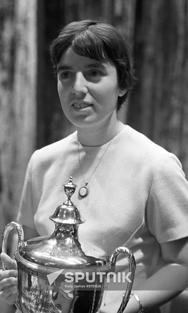 Chess player Gaprindashvili
