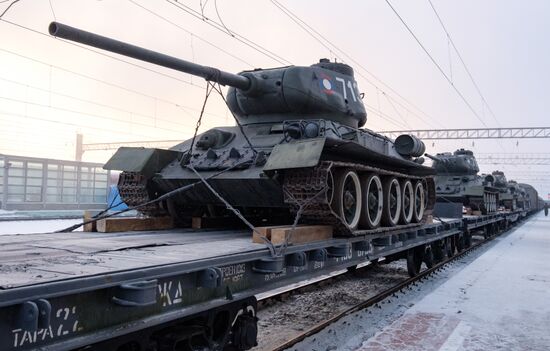 Russia T-34 Tanks