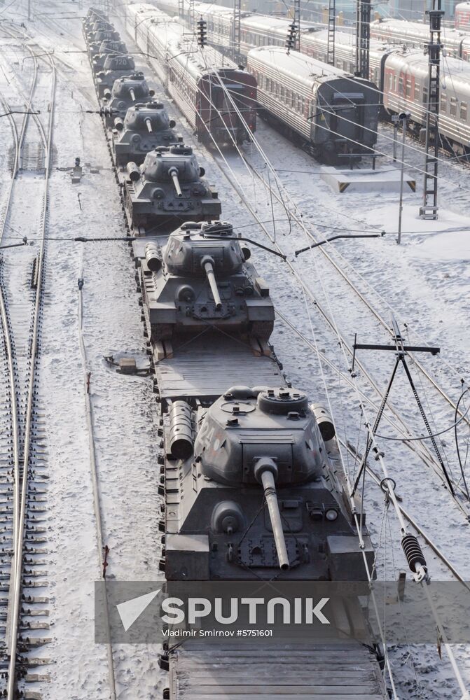 Russia T-34 Tanks