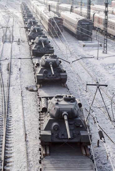 Russia T-34 Tanks