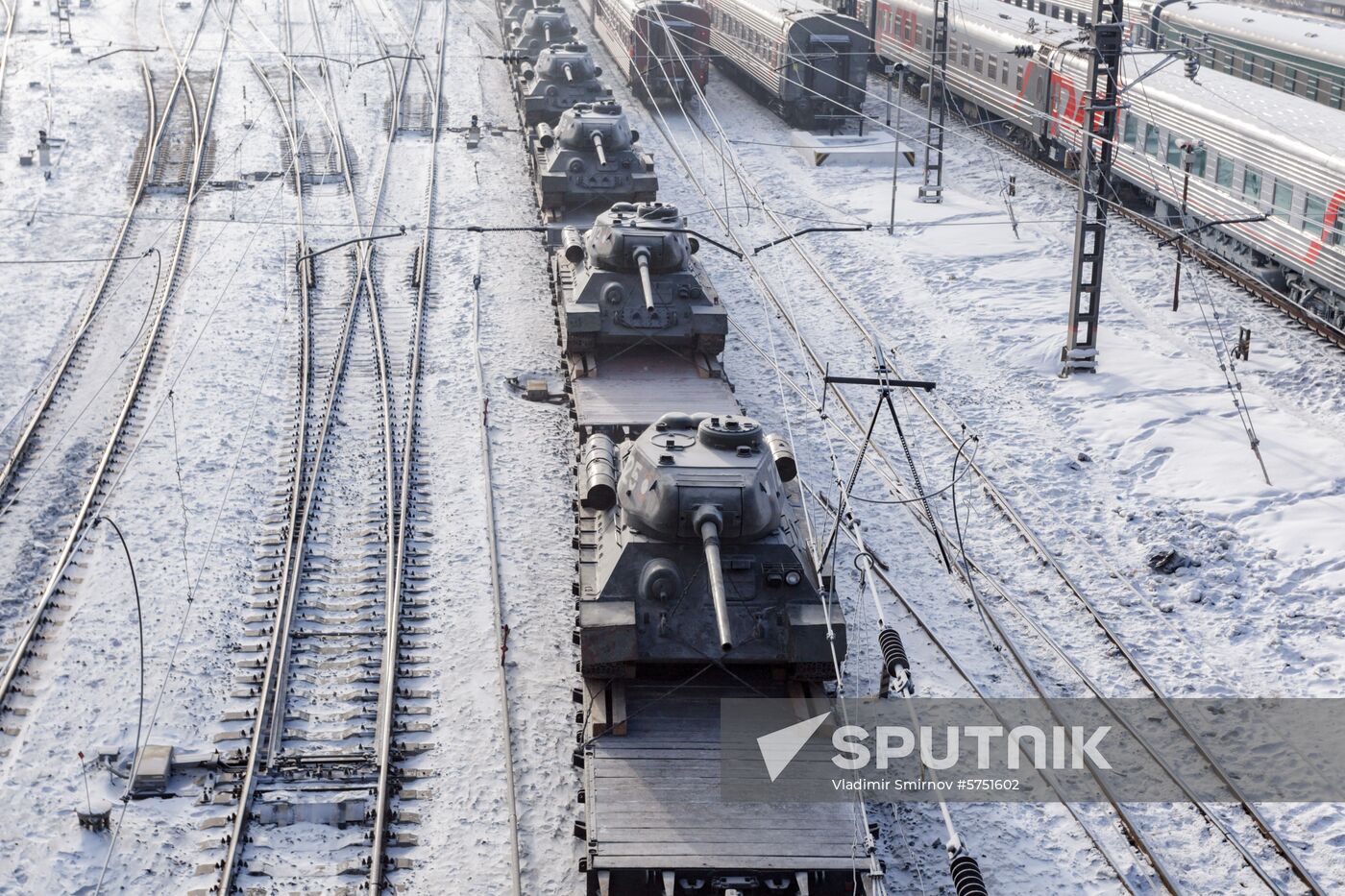 Russia T-34 Tanks