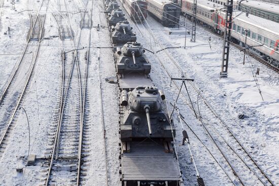 Russia T-34 Tanks