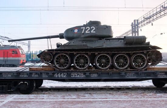 Russia T-34 Tanks