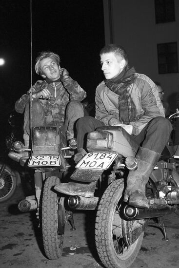Moscow bikers