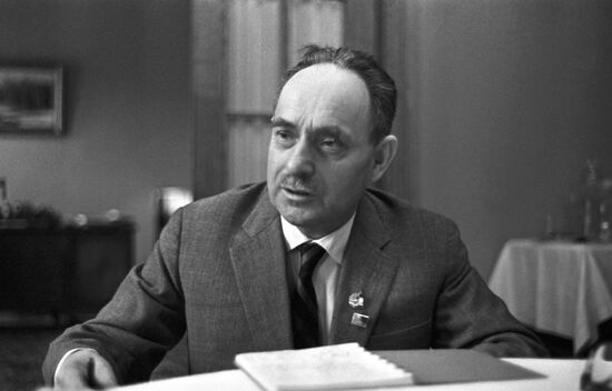 Marshal of Sejm of Polish People's Republic Czesław Wycech