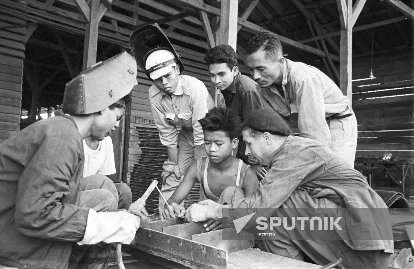 Sports stadium construction in Jakarta