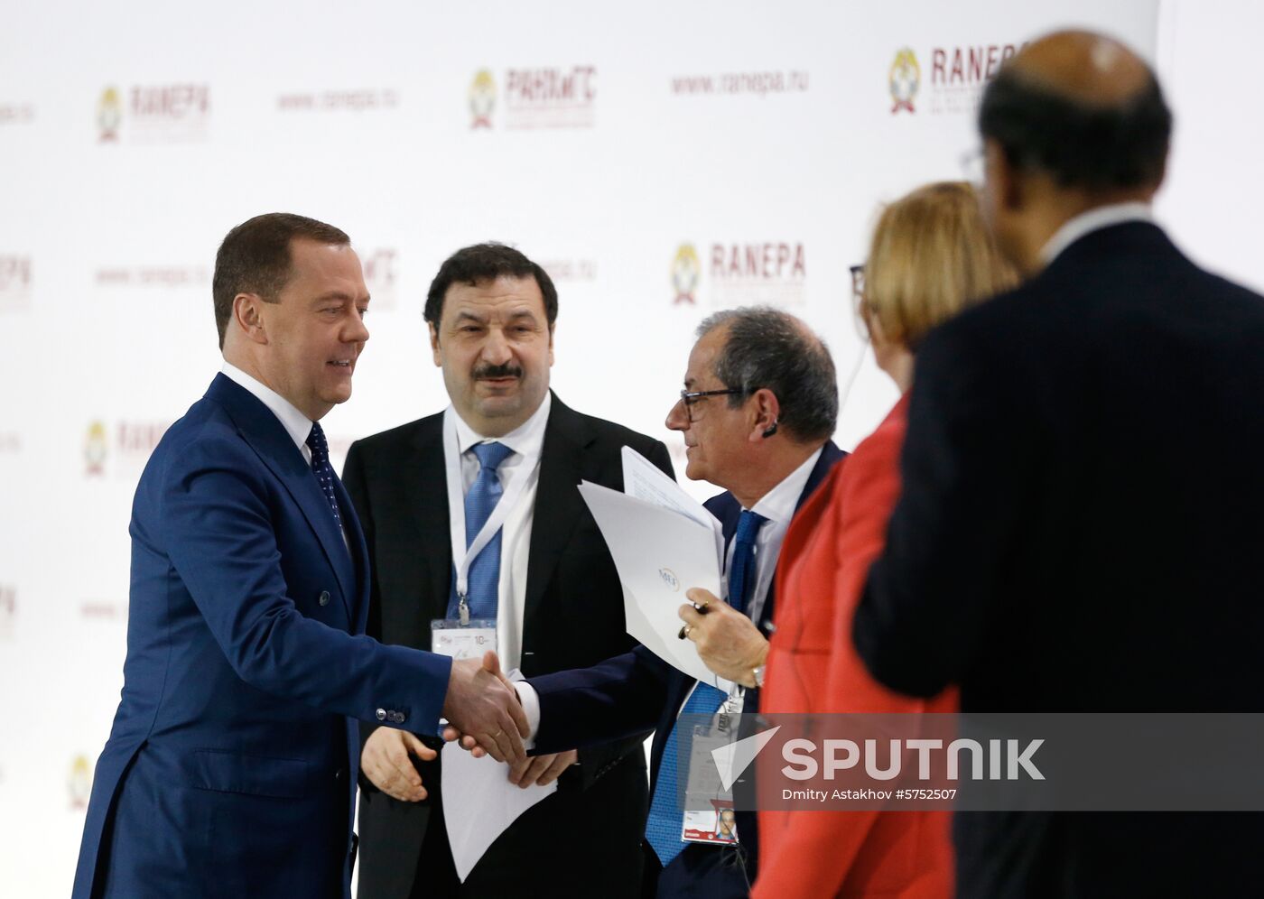 Prime Minister Dmitry Medvedev attends 10th Gaidar Forum