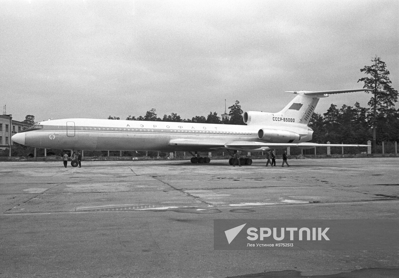 Tupolev Tu-154 passenger airliner