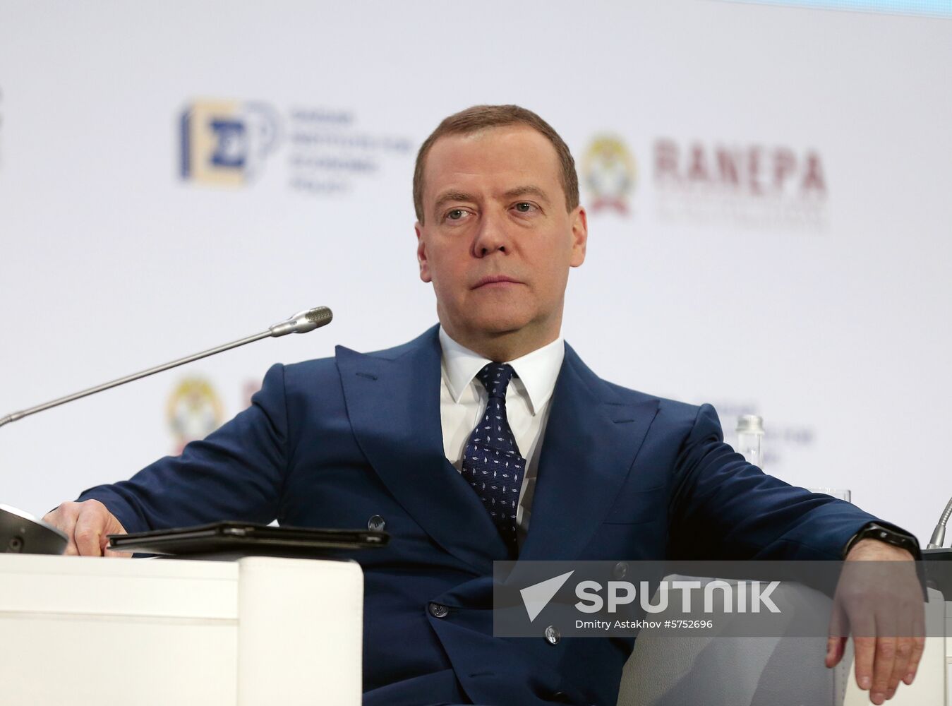 Prime Minister Dmitry Medvedev attends 10th Gaidar Forum