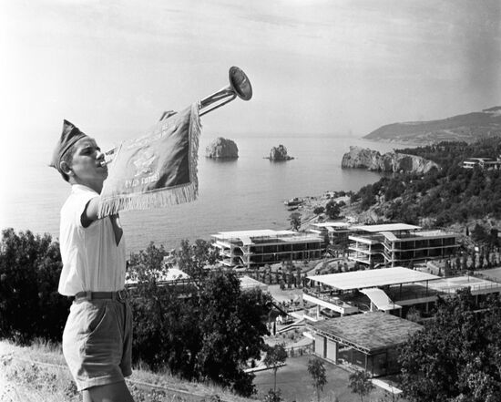 Artek All-Union Young Pioneer Camp in Crimea