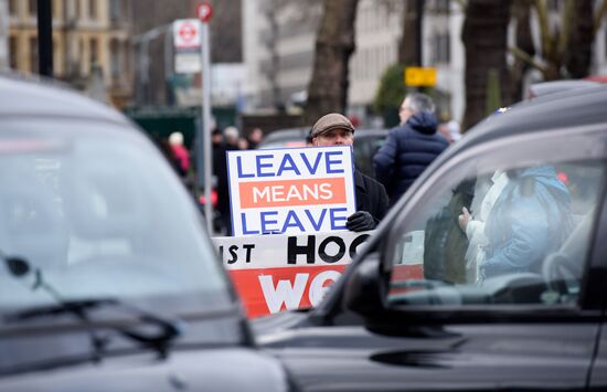 Great Britain Brexit Protests