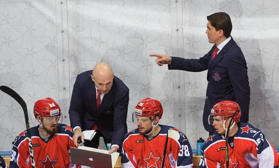 Russia Ice Hockey CSKA - Metallurg