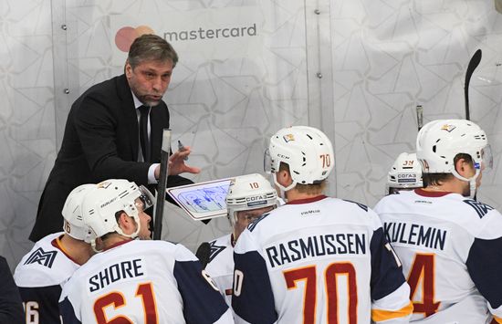 Russia Ice Hockey CSKA - Metallurg