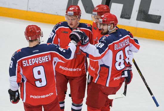 Russia Ice Hockey CSKA - Metallurg