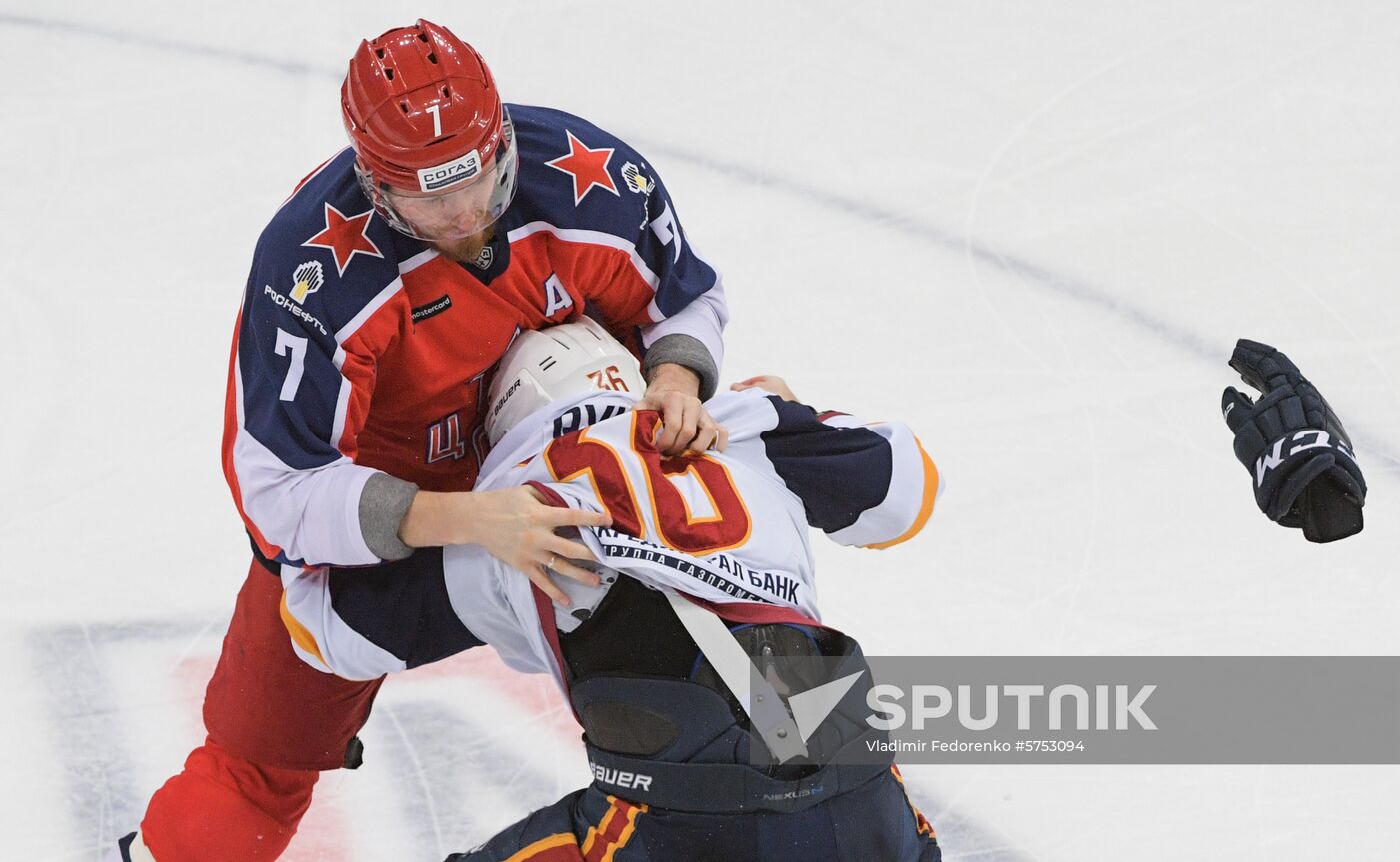 Russia Ice Hockey CSKA - Metallurg