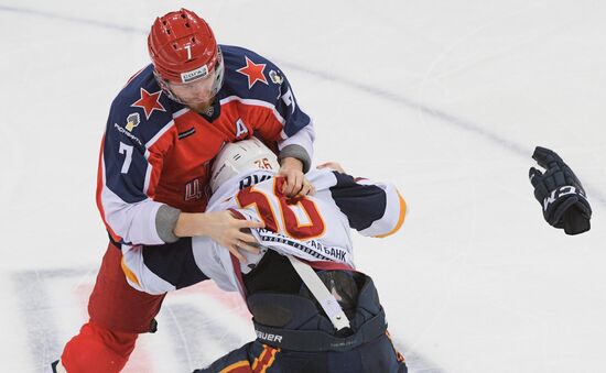 Russia Ice Hockey CSKA - Metallurg