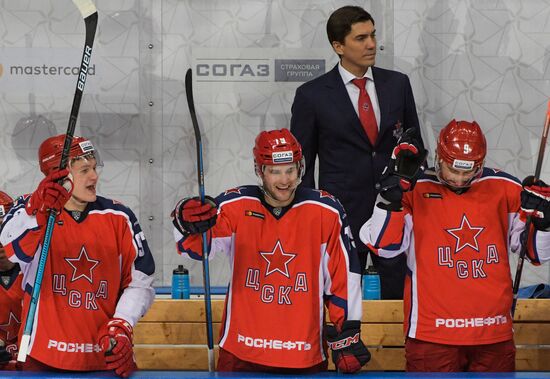 Russia Ice Hockey CSKA - Metallurg