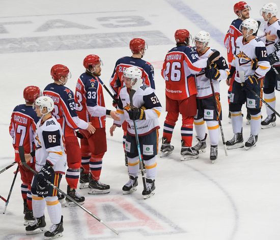 Russia Ice Hockey CSKA - Metallurg