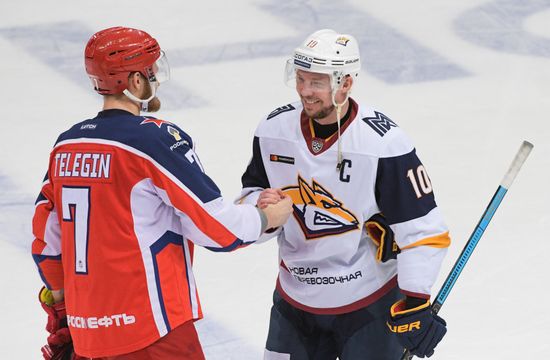 Russia Ice Hockey CSKA - Metallurg