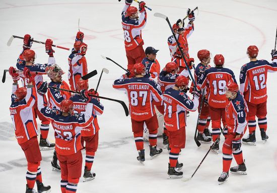 Russia Ice Hockey CSKA - Metallurg