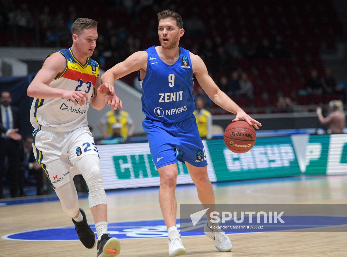 Russia Basketball Eurocup Zenit - Andorra