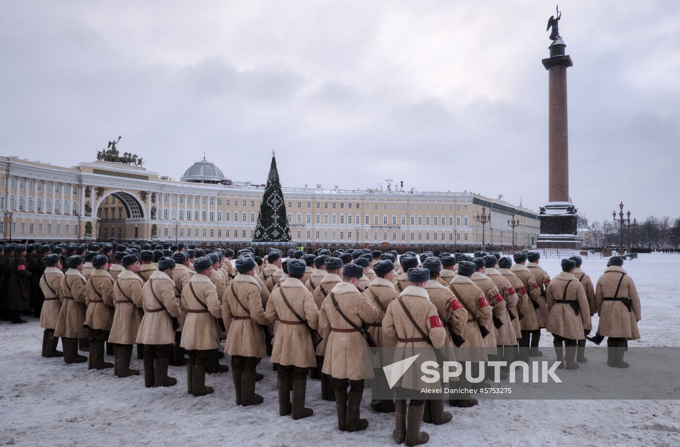 Russia End of Leningrad Siege Anniversary