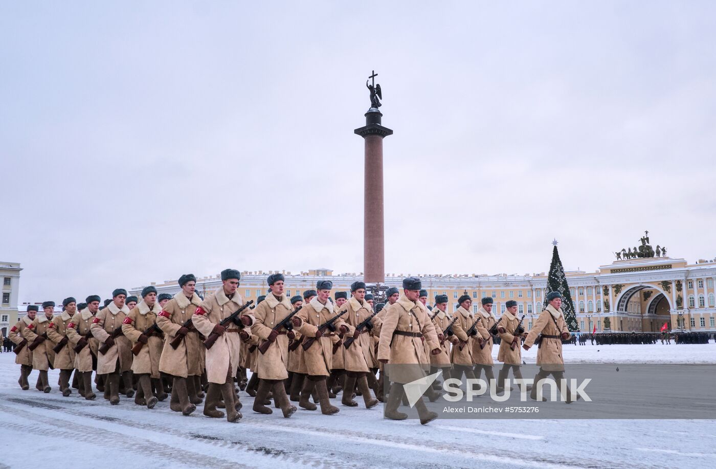 Russia End of Leningrad Siege Anniversary