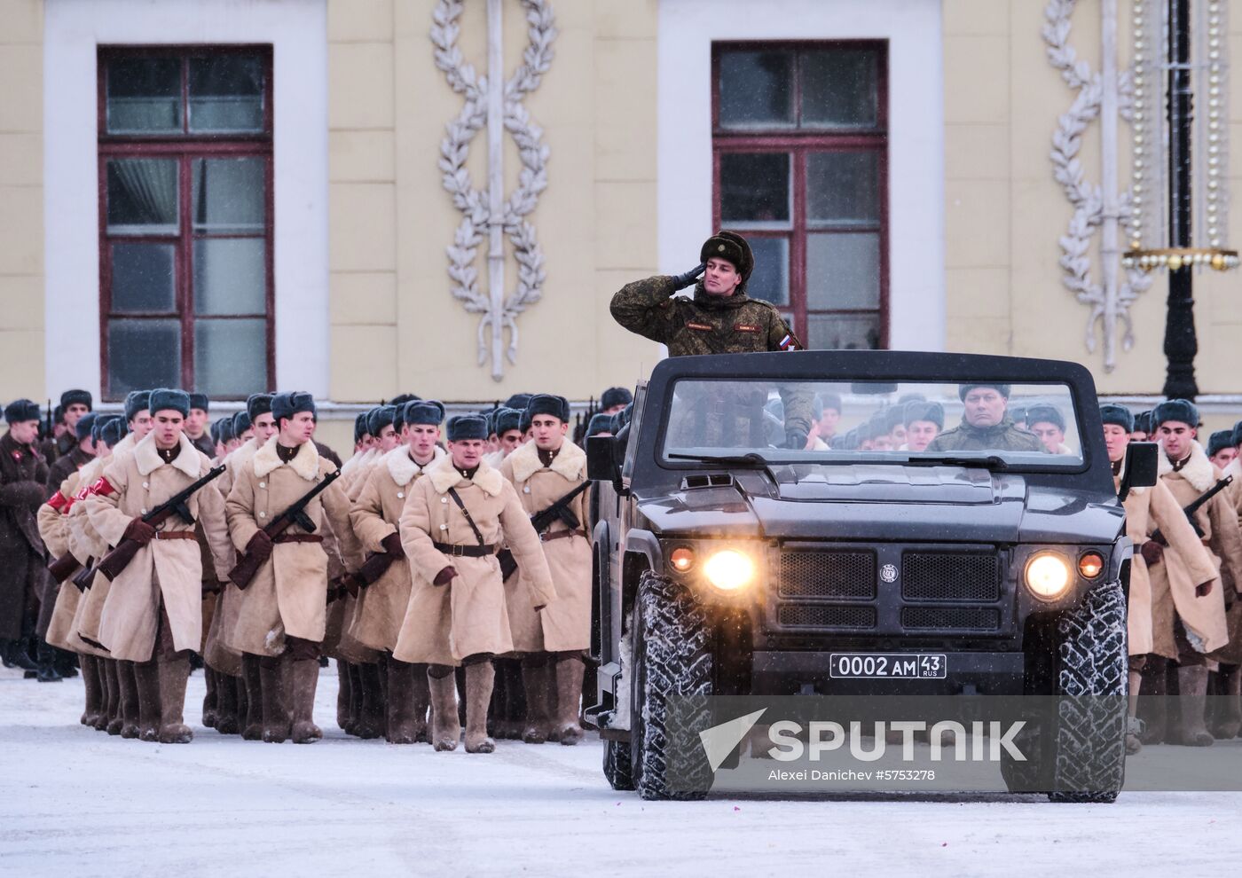 Russia End of Leningrad Siege Anniversary