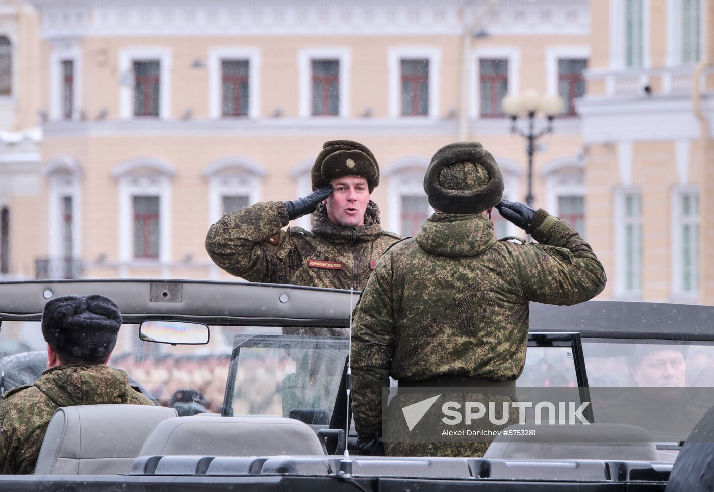 Russia End of Leningrad Siege Anniversary
