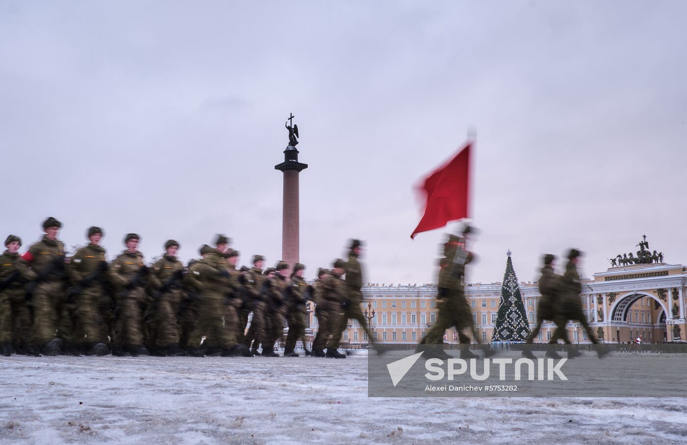 Russia End of Leningrad Siege Anniversary