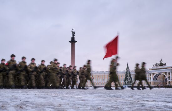 Russia End of Leningrad Siege Anniversary