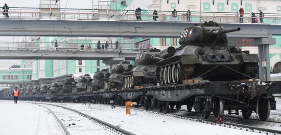 Russia T-34 Tanks