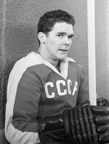 Hockey player Nikolai Snetkov