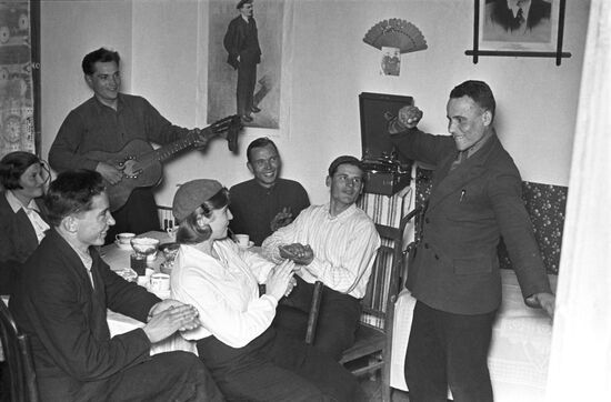 Party in dormitory