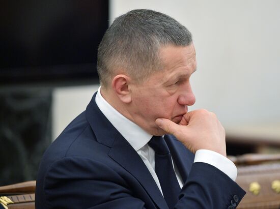 President Vladimir Putin holds meeting with Government members