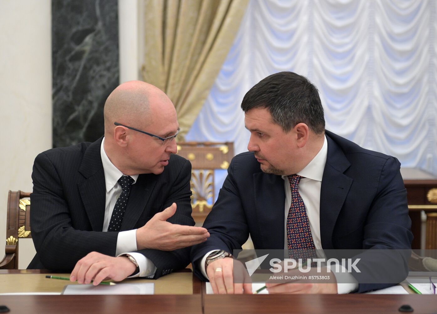 President Vladimir Putin holds meeting with Government members