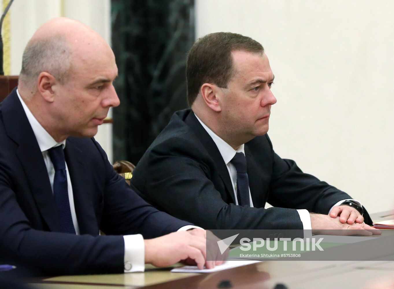 President Vladimir Putin holds meeting with Government members